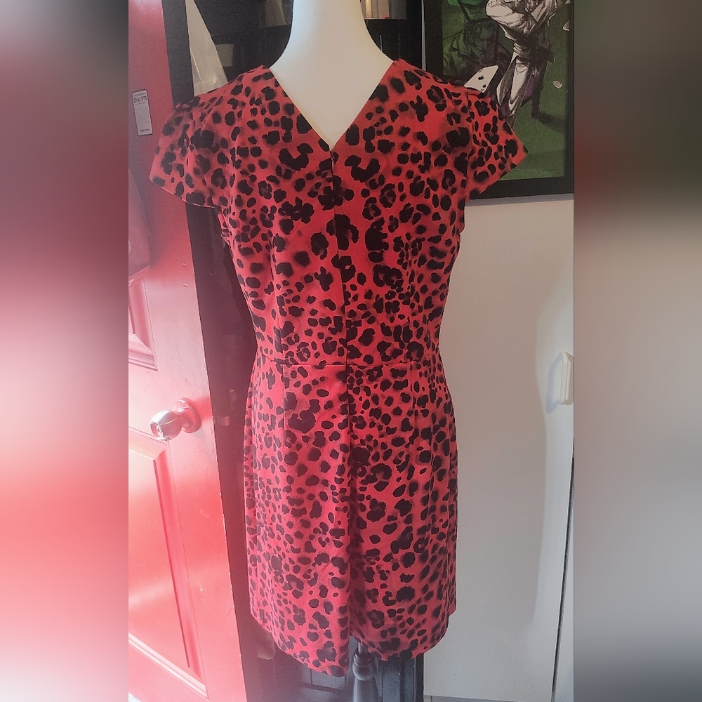 Betsey Johnson Red and Black Mini Dress - Picture 5 of 13